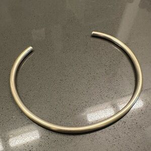 Brass choker necklace